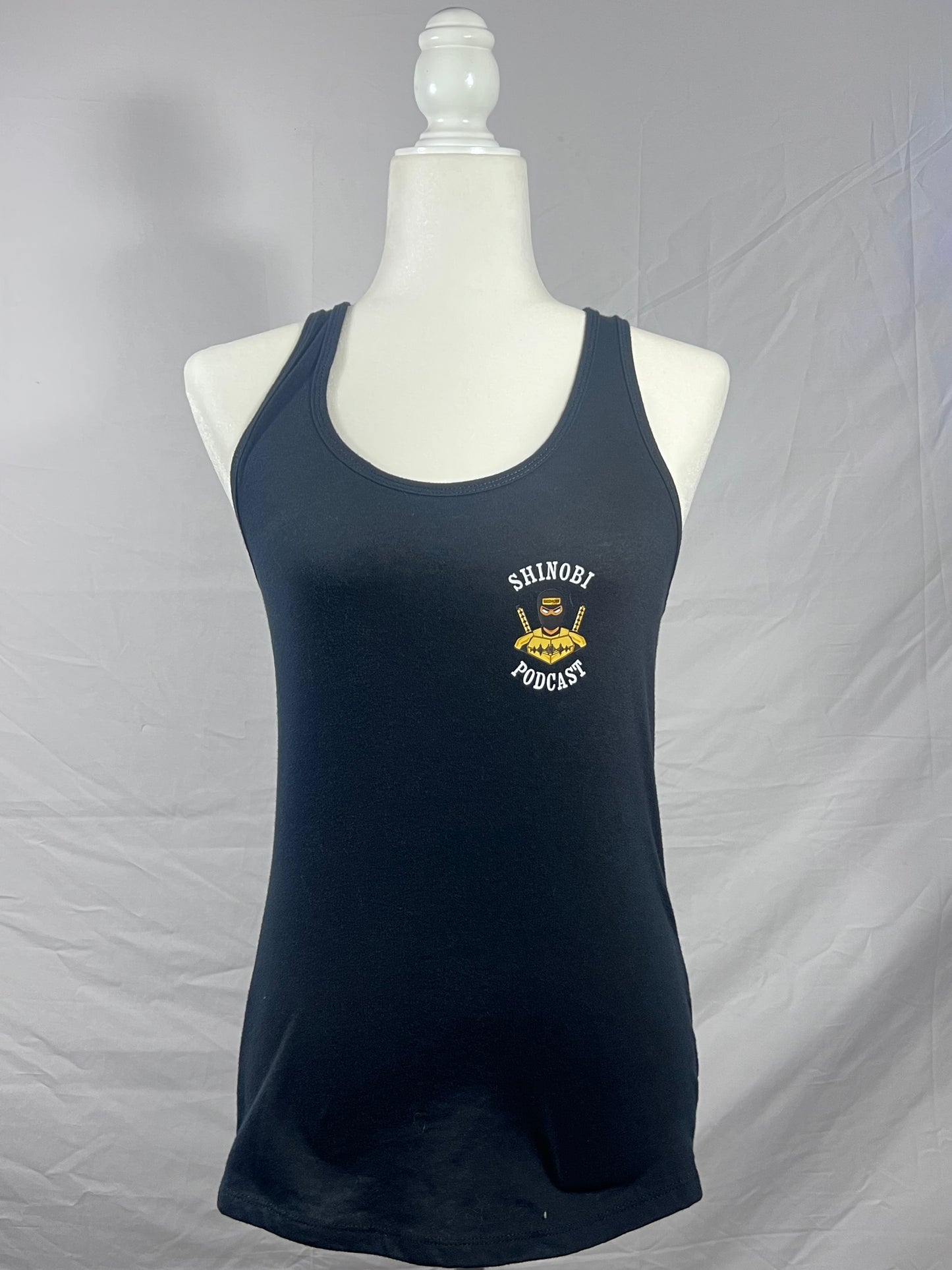 "Shinobi Podcast" Women's Racerback Tank