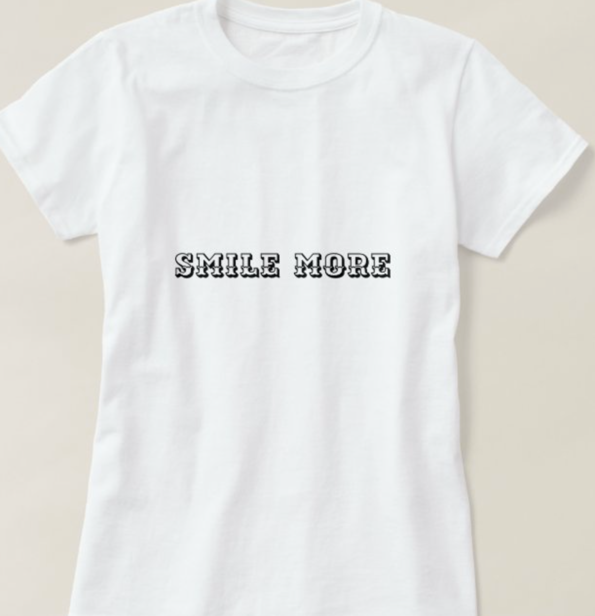 smile more t-shirt